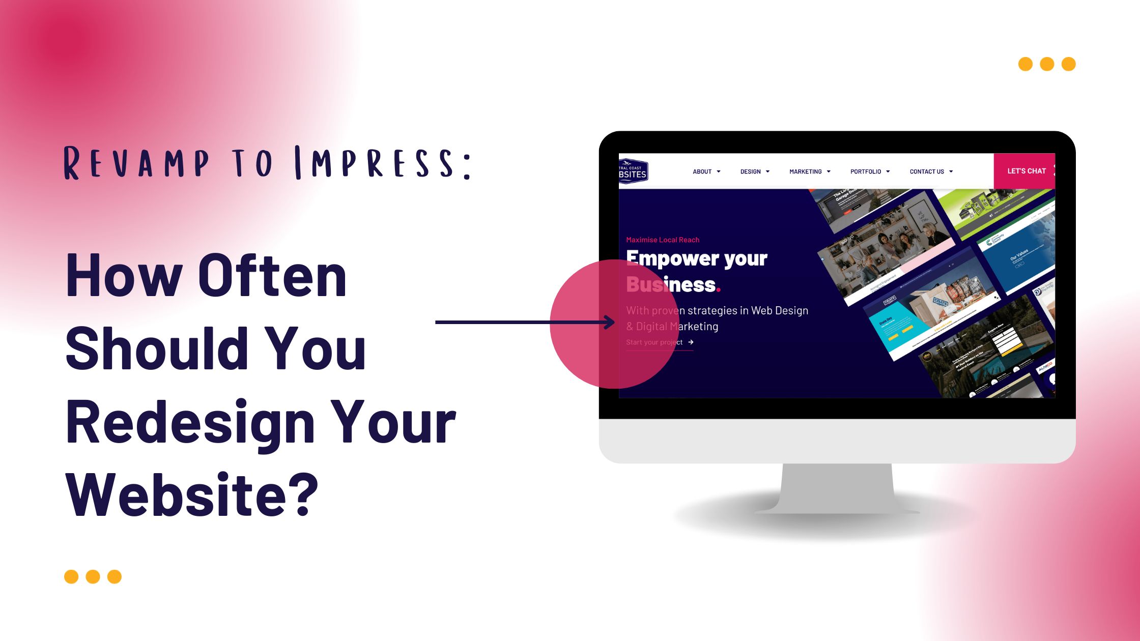 How often should you redesign your website
