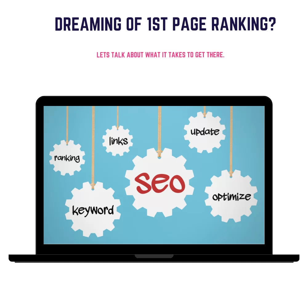 1st page ranking with SEO